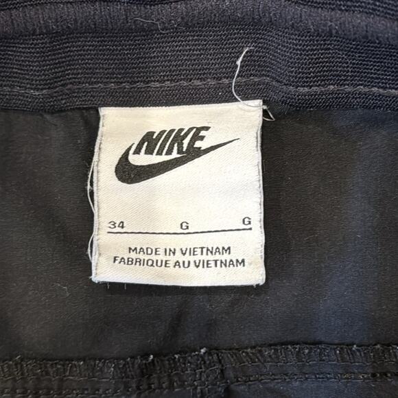 Nike Men's Essential Style Woven Utility Cargo Pants Black Size 34 - Picture 11 of 15